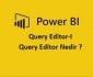 Power BI Desktop Query Editor